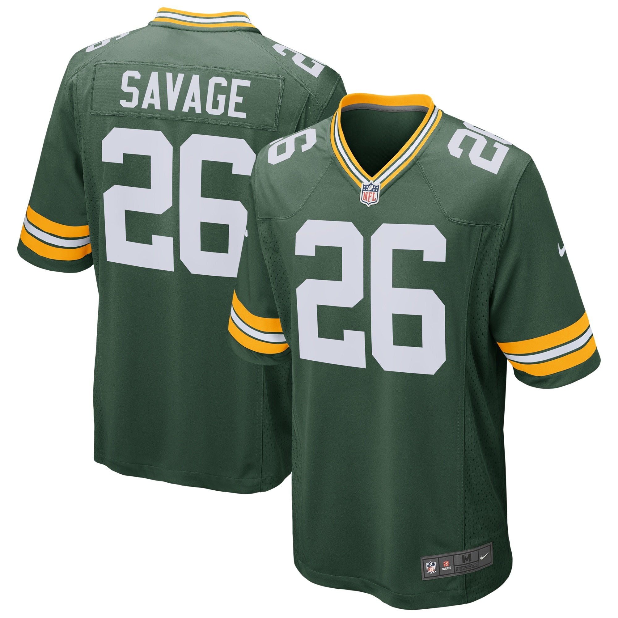 Darnell Savage Green Bay Packers Nike Game Jersey   Green