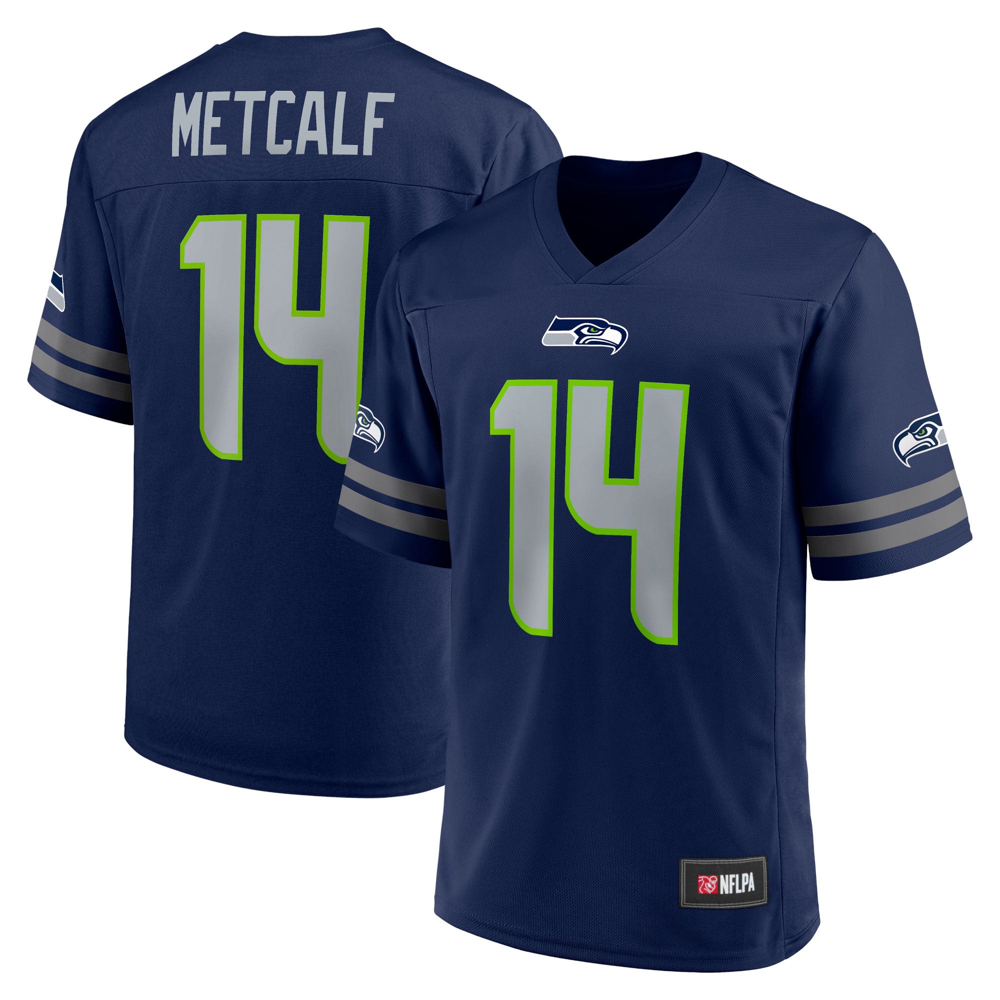 Men s DK Metcalf College Navy Seattle Seahawks Replica Player Jersey