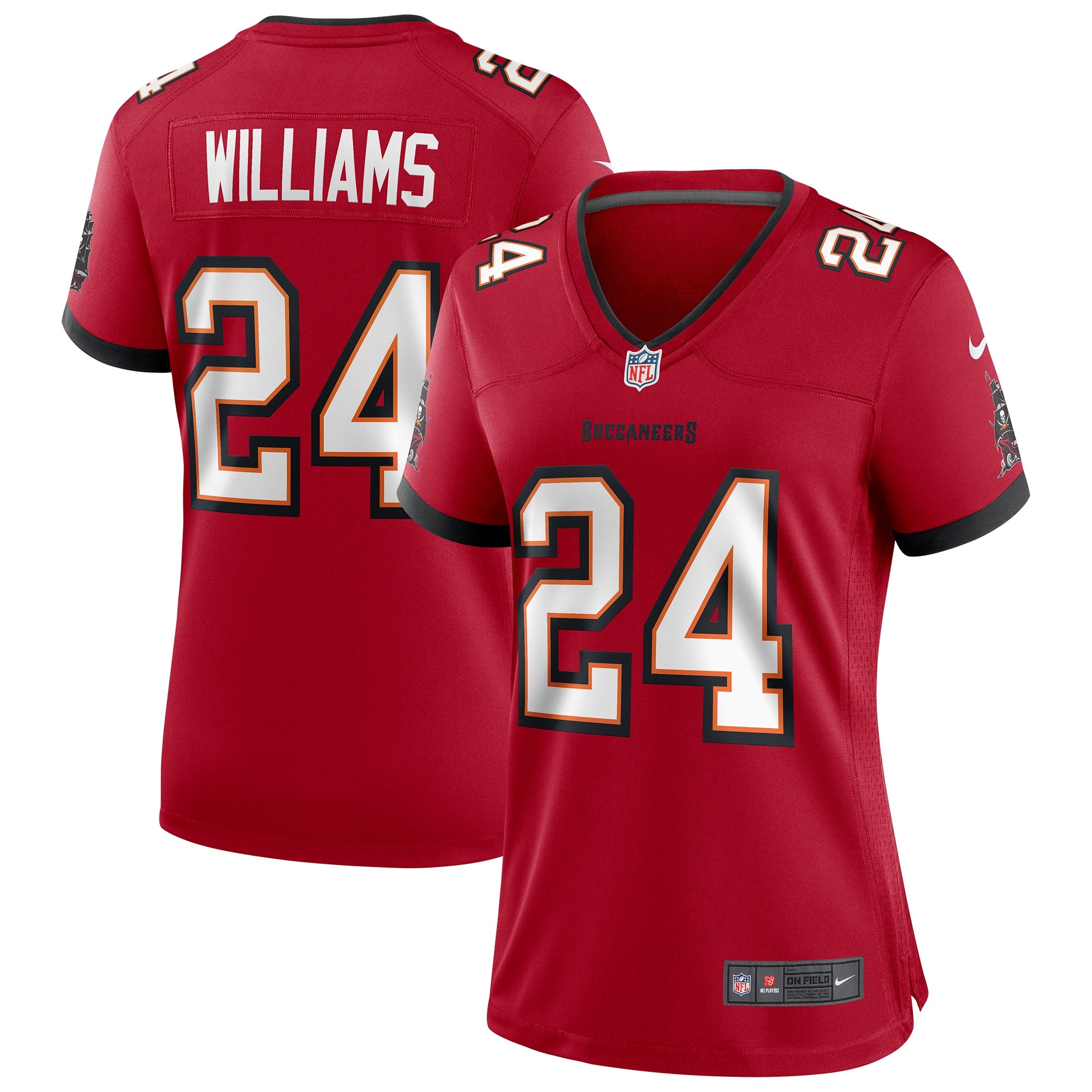 Cadillac Williams Tampa Bay Buccaneers Nike Women s Game Retired Player Jersey   Red