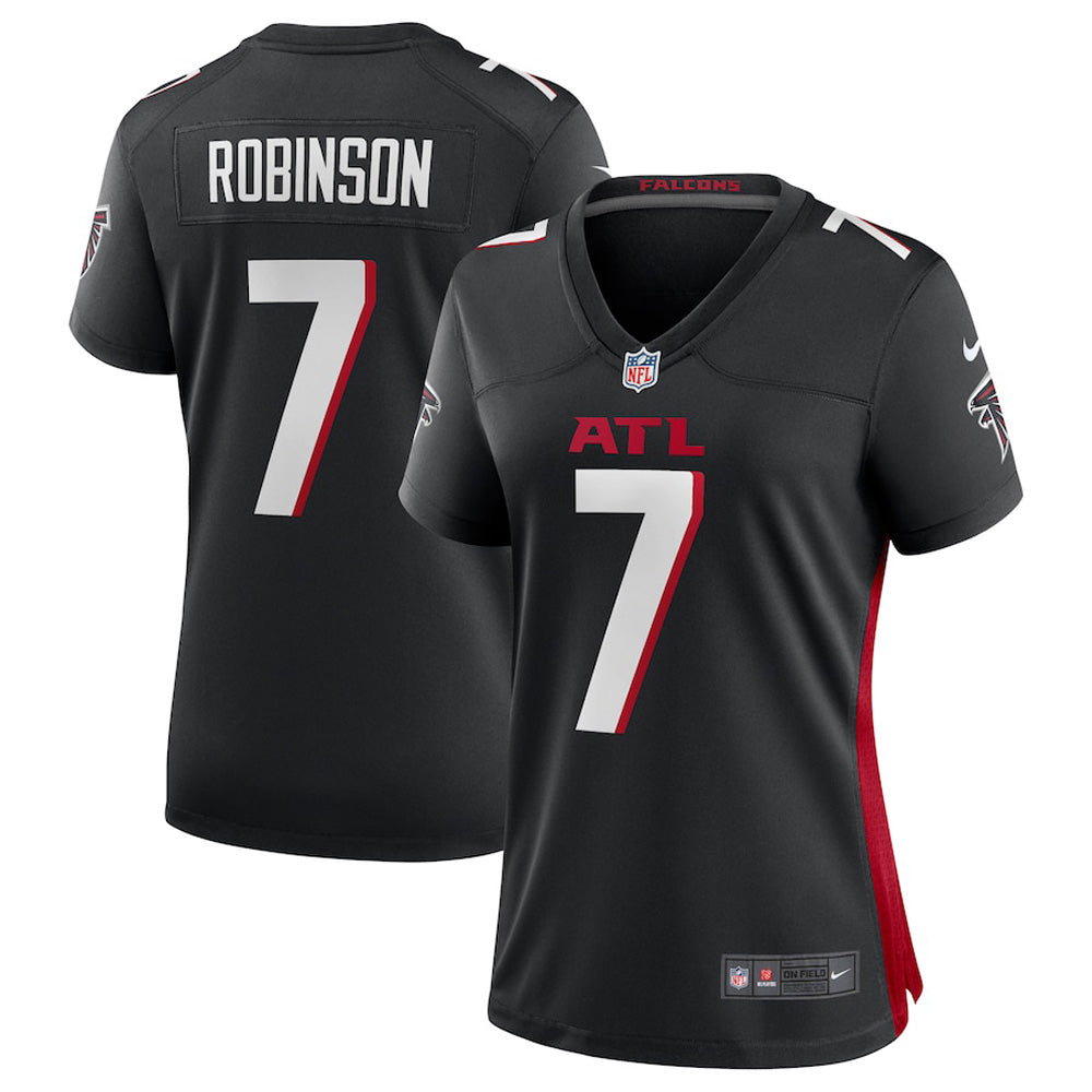 Women s Atlanta Falcons Bijan Robinson Game Jersey   Black