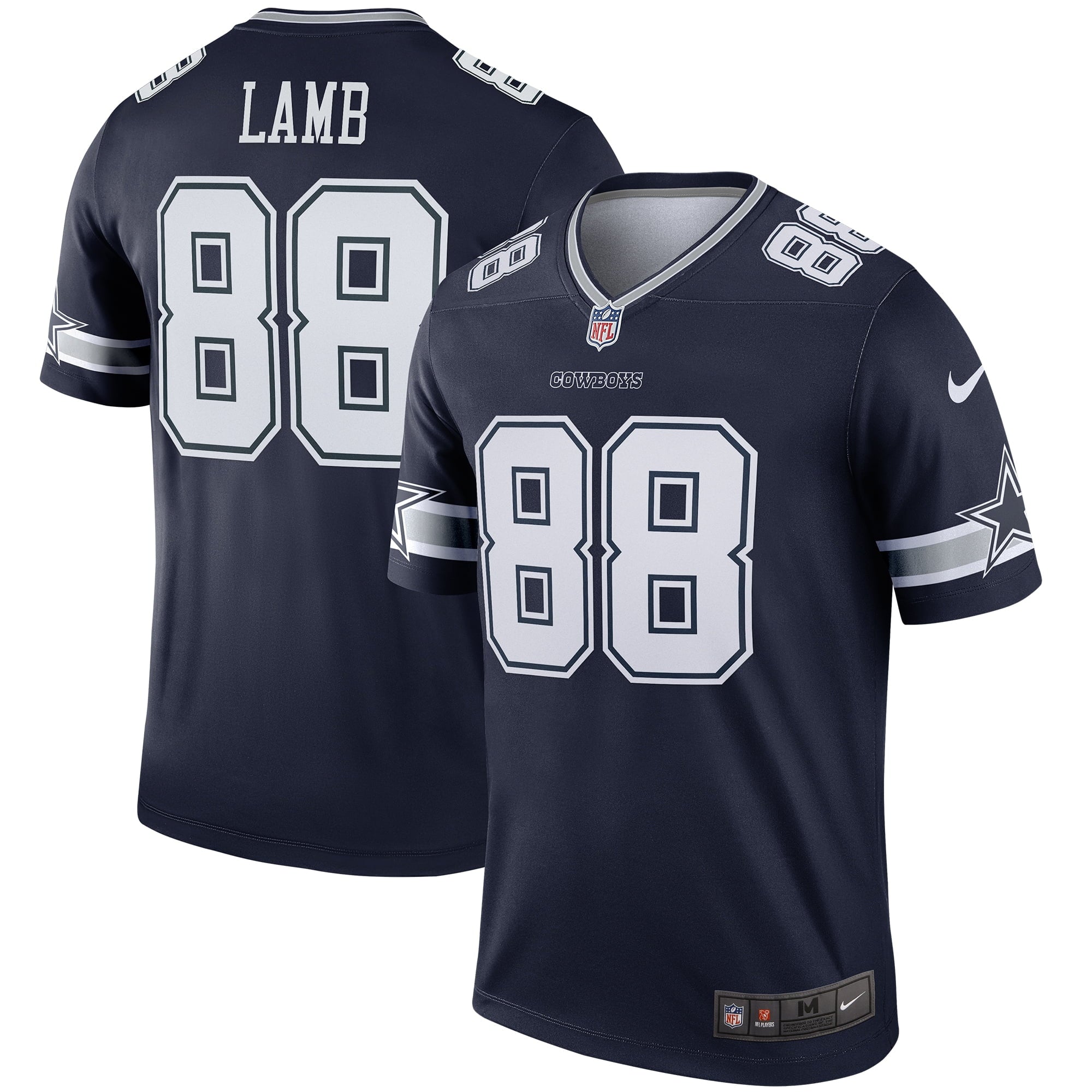Men s Nike CeeDee Lamb Navy Dallas Cowboys Legend Jersey