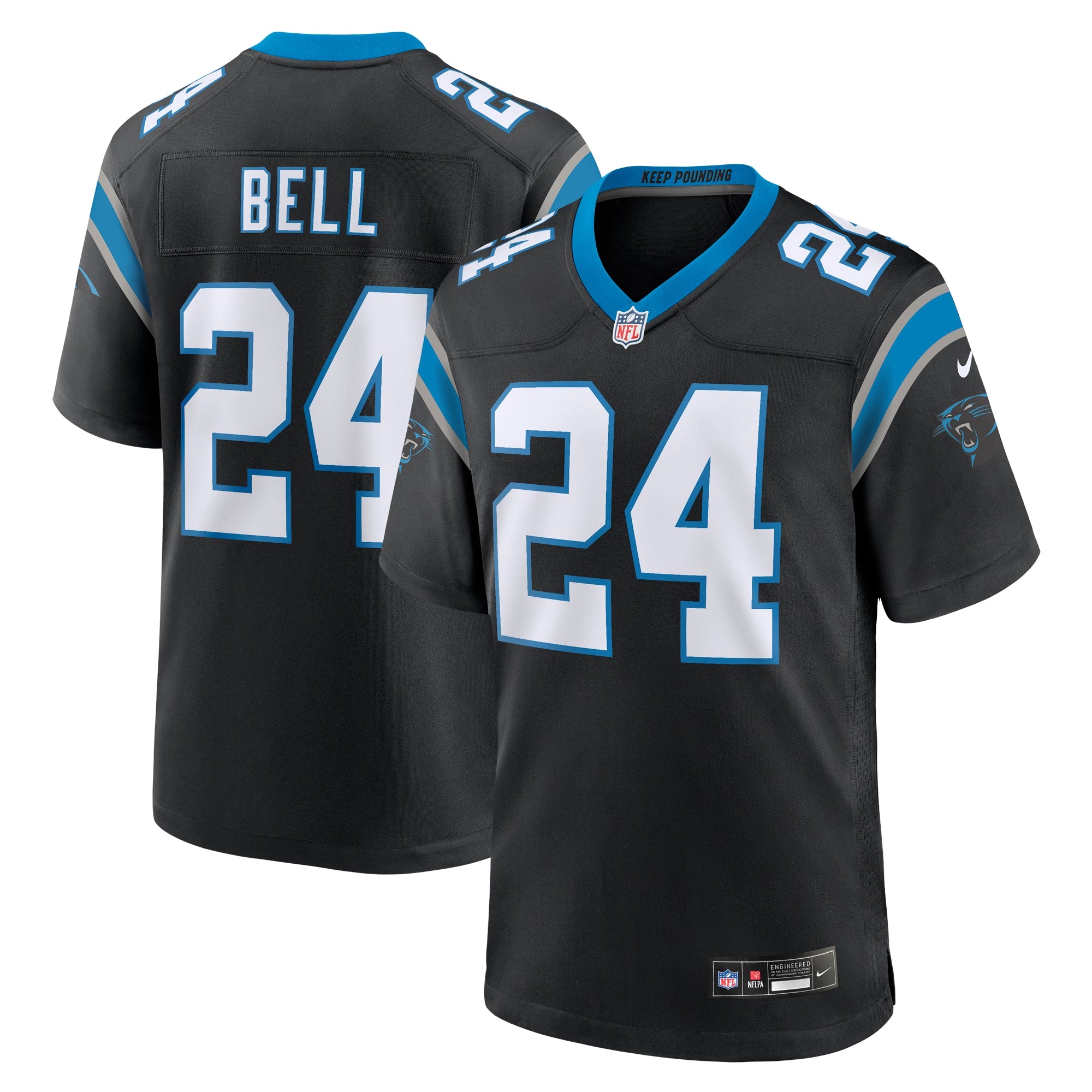 Vonn Bell Carolina Panthers Nike Team Game Jersey   Black