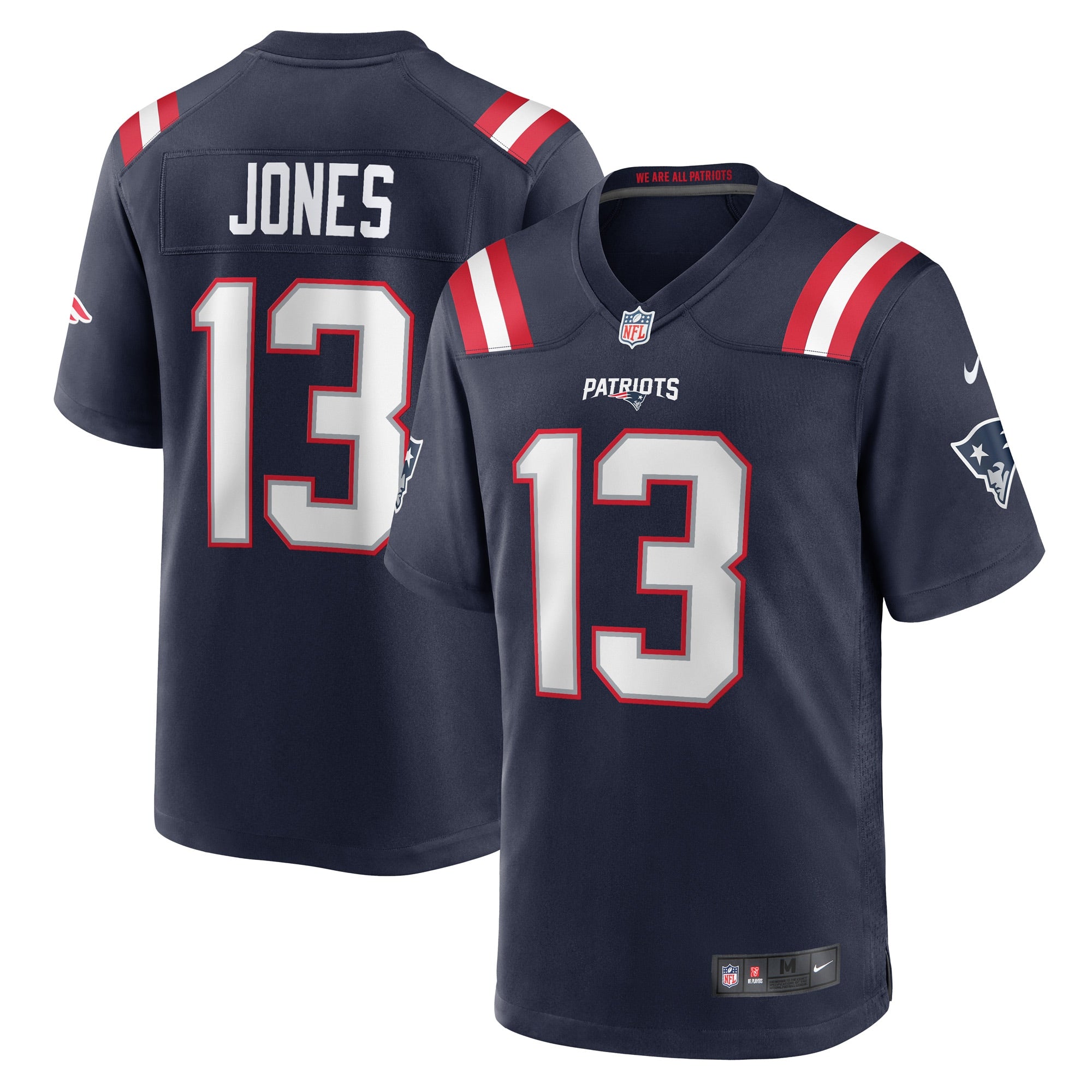 Jack Jones New England Patriots Nike Game Player Jersey   Navy