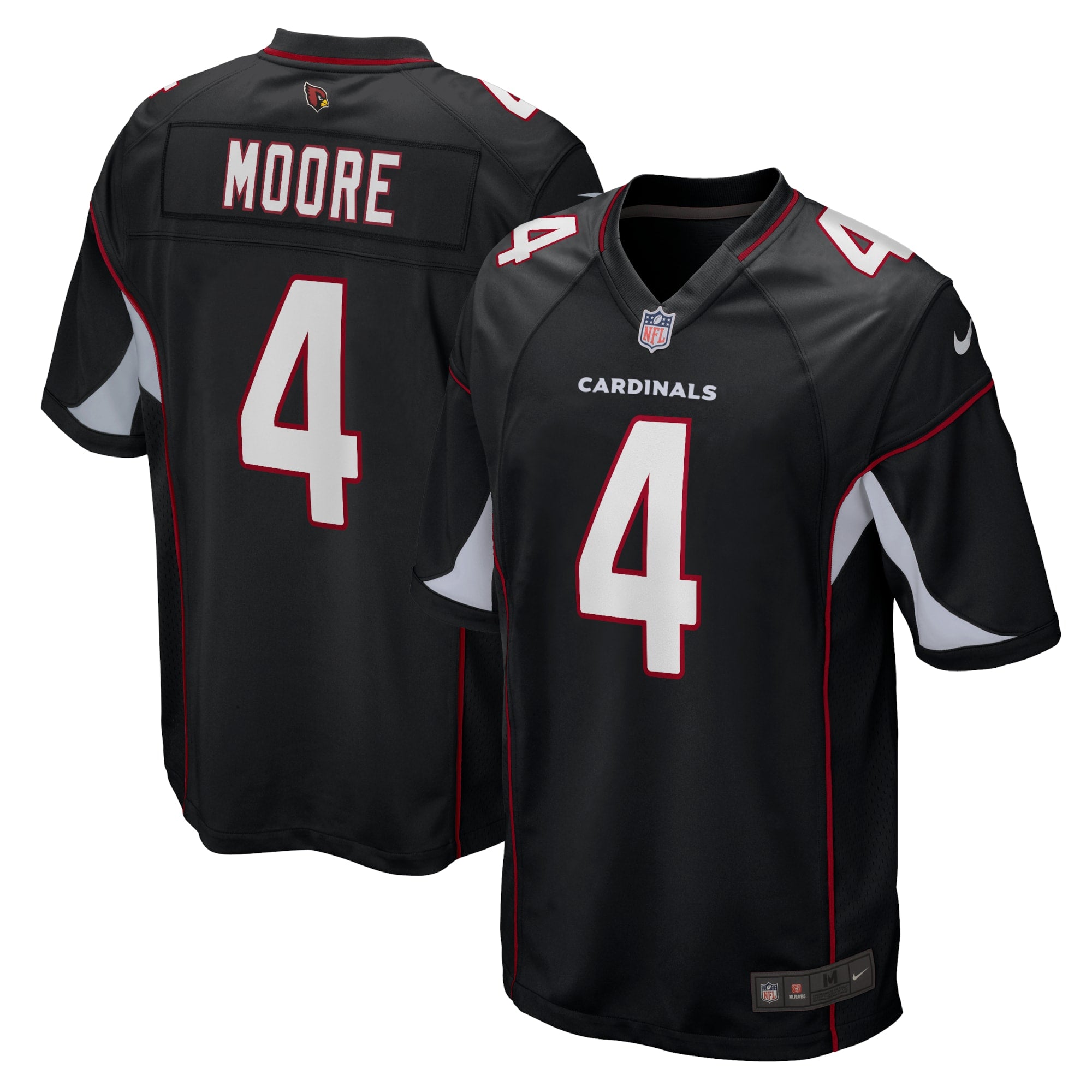 Rondale Moore Arizona Cardinals Nike Game Jersey   Black