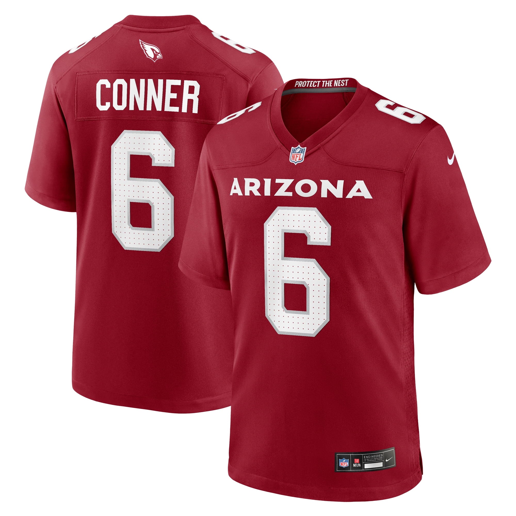Men s Nike James Conner Cardinal Arizona Cardinals Home Game Jersey