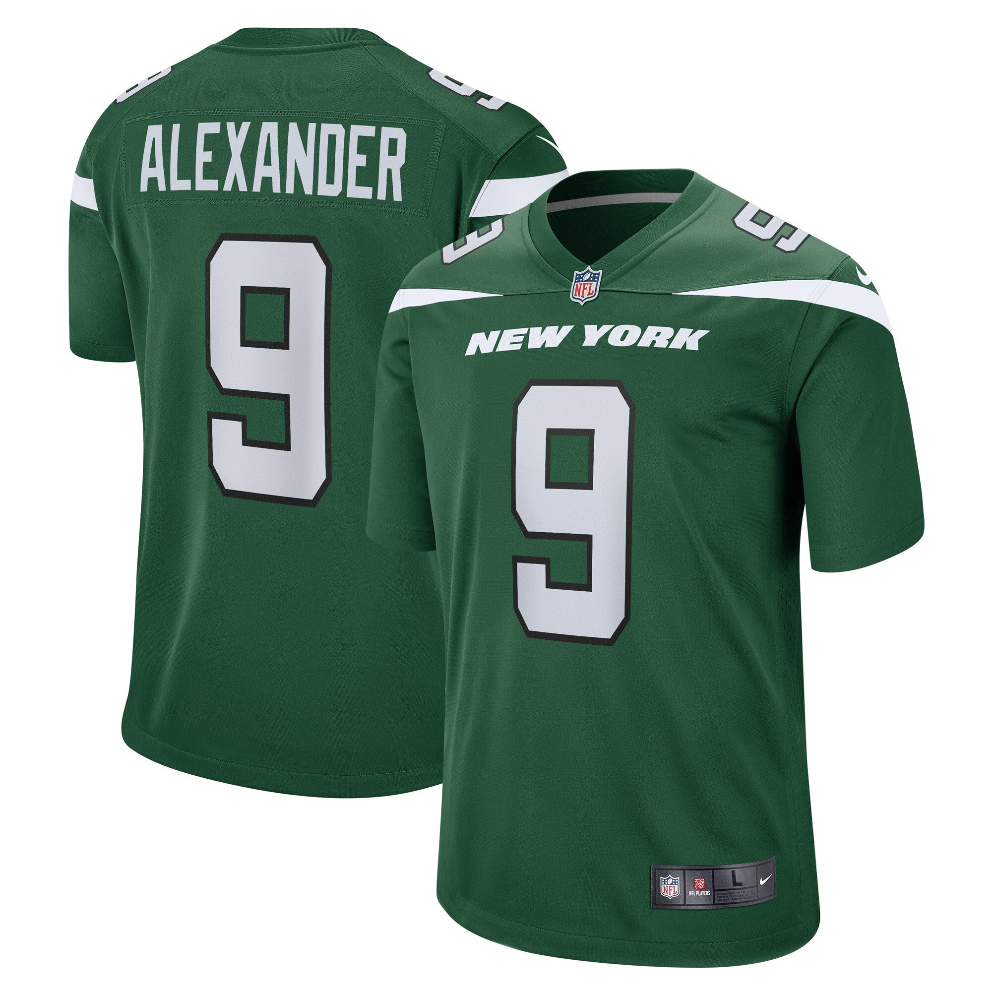 Kwon Alexander New York Jets Nike Game Player Jersey   Gotham Green