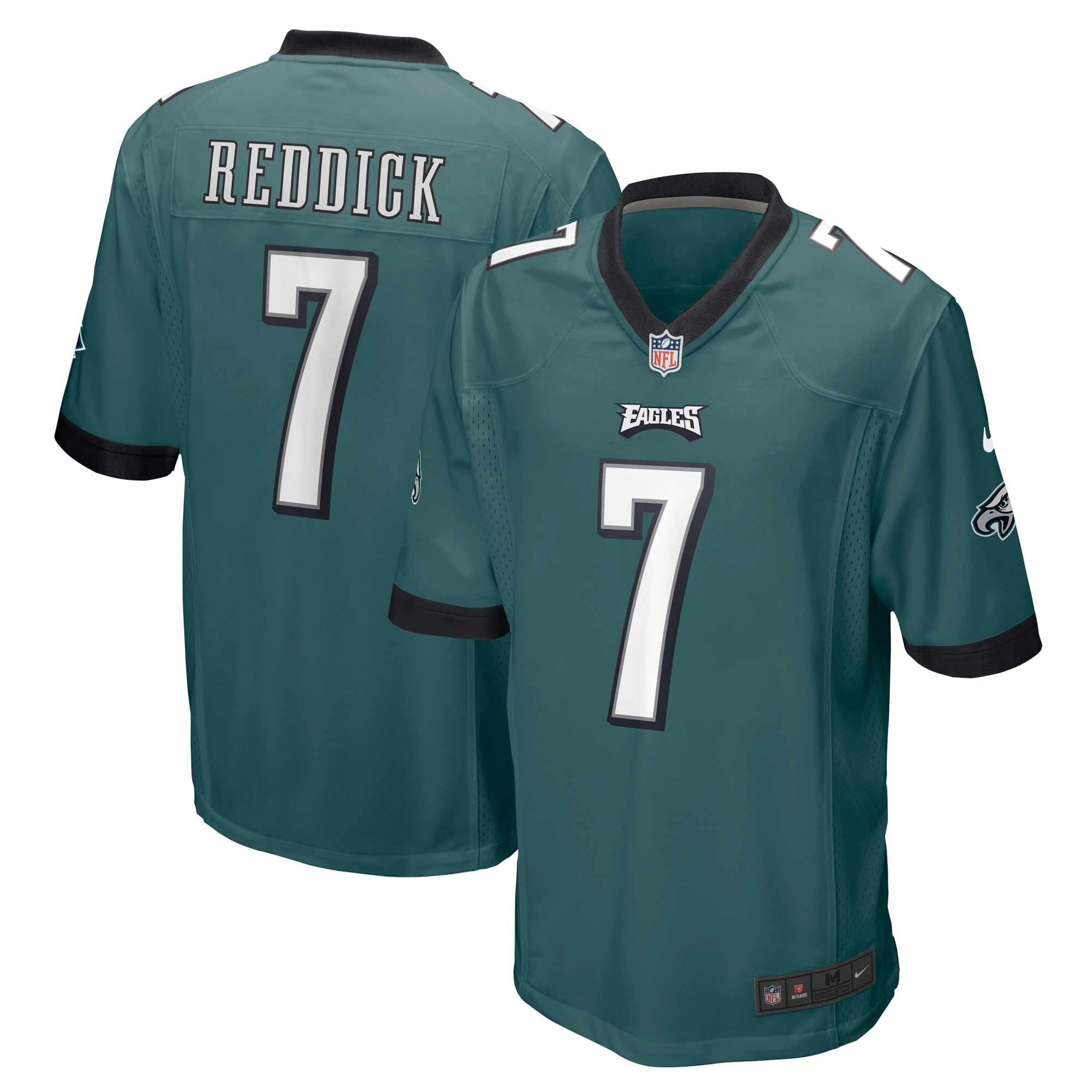 Men s Nike Haason Reddick Midnight Green Philadelphia Eagles Game Jersey