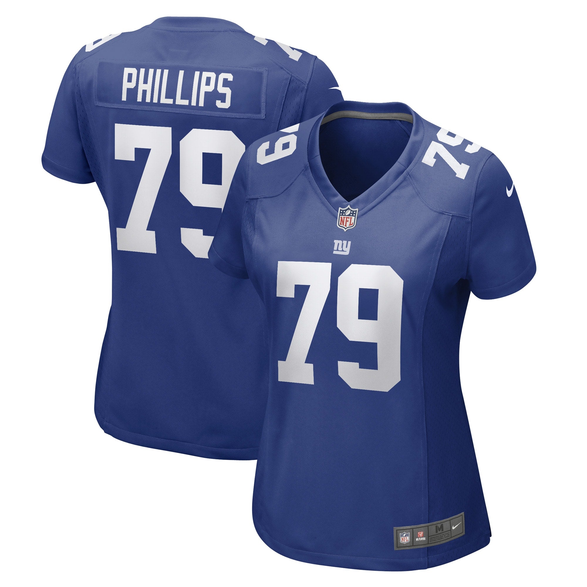 Women s Nike Tyre Phillips Royal New York Giants Game Player Jersey