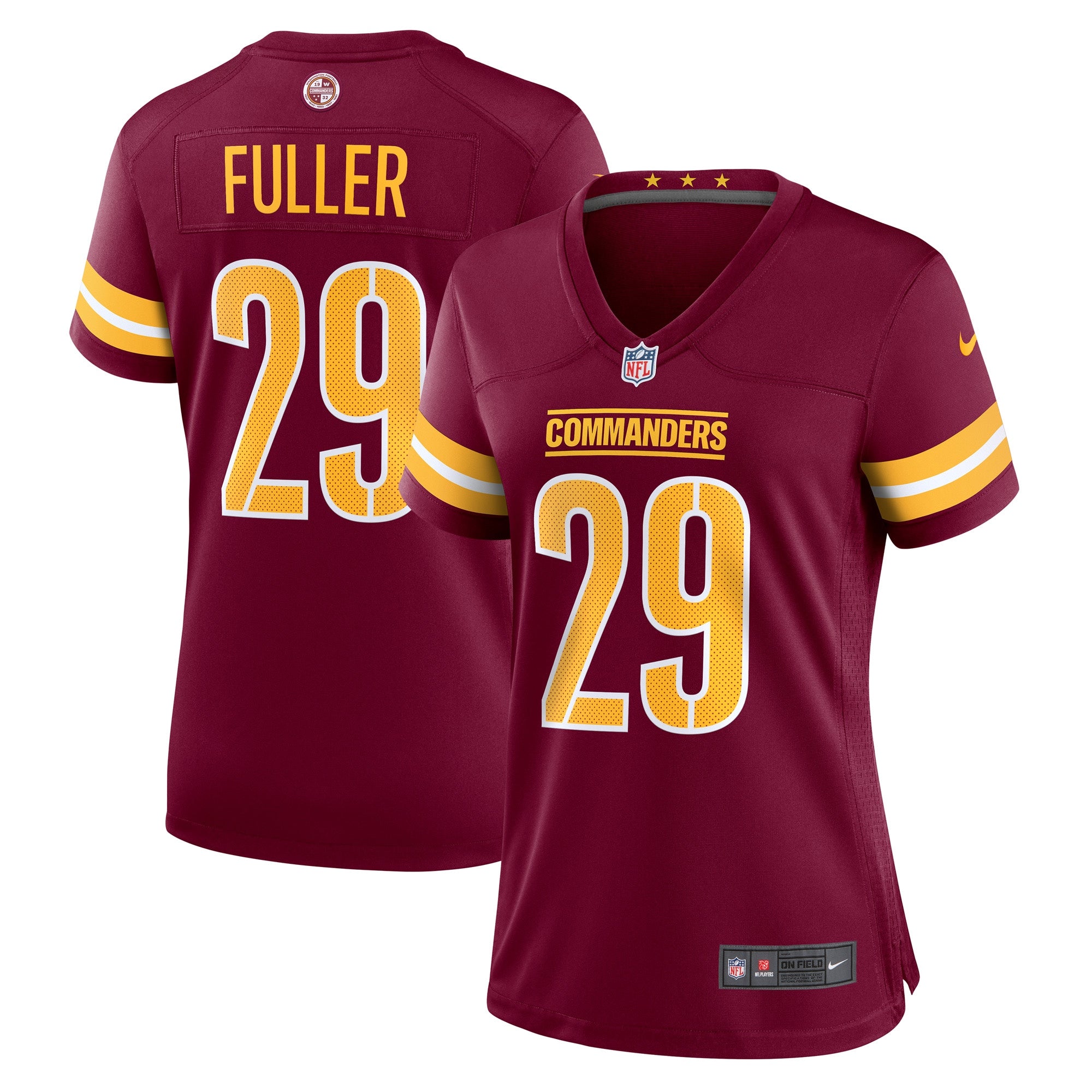 Kendall Fuller Washington Commanders Nike Women s Player Game Jersey   Burgundy