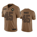 Men s Tampa Bay Buccaneers Devin White 2023 Brown Salute To Service Limited  Stitched Jerseys