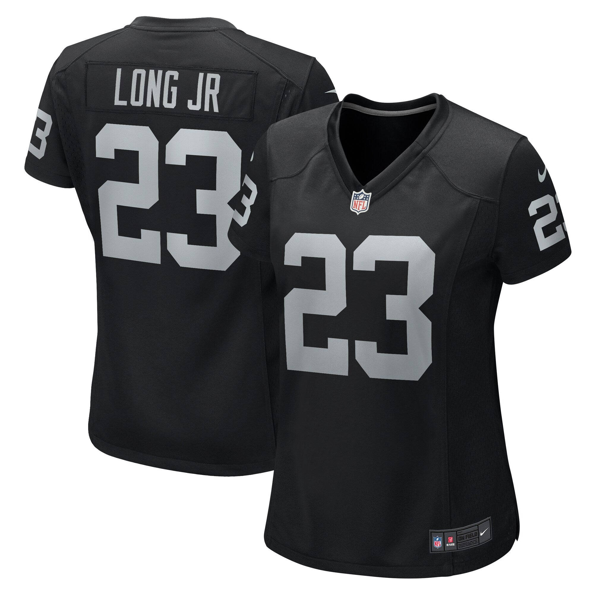 David Long Jr. Las Vegas Raiders Nike Women s Team Game Jersey    Black