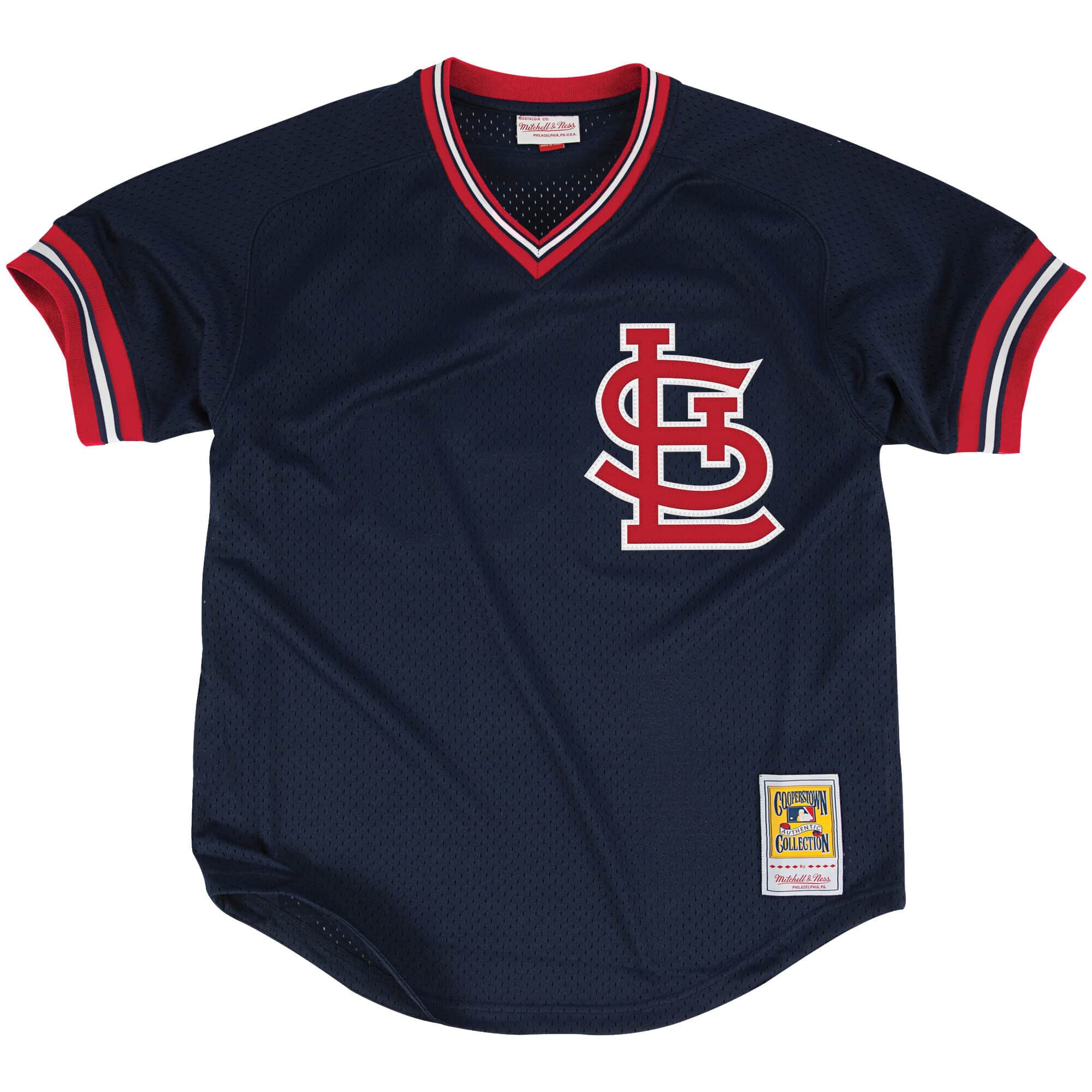 Authentic Mesh BP Jersey St. Louis Cardinals 1994 Ozzie Smith