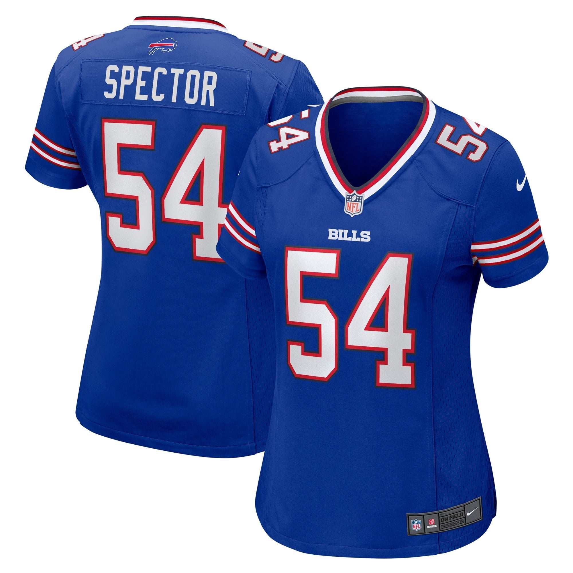 Women s Nike Baylon Spector Royal Buffalo Bills Game Jersey