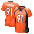 Women s Nike Matt Henningsen Orange Denver Broncos Game Player Jersey