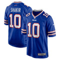 Men s Nike Khalil Shakir Royal Buffalo Bills Game Jersey
