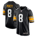 Men s Nike Kenny Pickett Black Pittsburgh Steelers Player Alternate Game Jersey