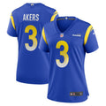 Women s Nike Cam Akers Royal Los Angeles Rams Game Jersey