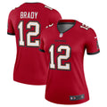 Women s Tampa Bay Buccaneers Tom Brady Legend Jersey Red