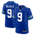 Kenneth Walker III Seattle Seahawks Nike Throwback Player Game Jersey Royal