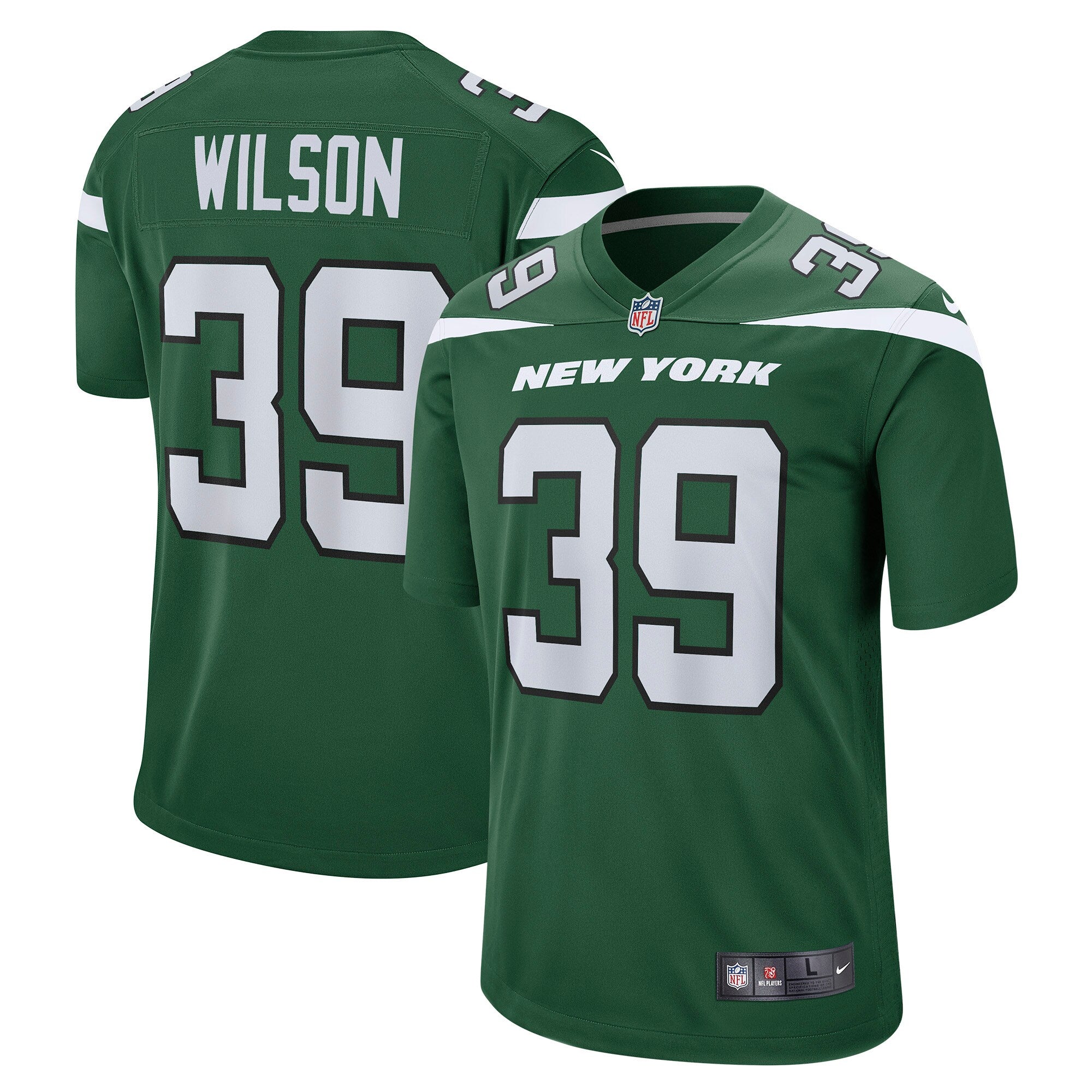 Jarrod Wilson New York Jets Nike Game Jersey   Gotham Green