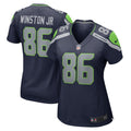 Women s Nike Easop Winston Jr. College Navy Seattle Seahawks Home Game Player Jersey
