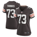 Joe Thomas Cleveland Browns Nike Women s Retired Game Player Jersey   Brown