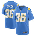 Men s Nike Ja Sir Taylor Powder Blue Los Angeles Chargers Game Player Jersey