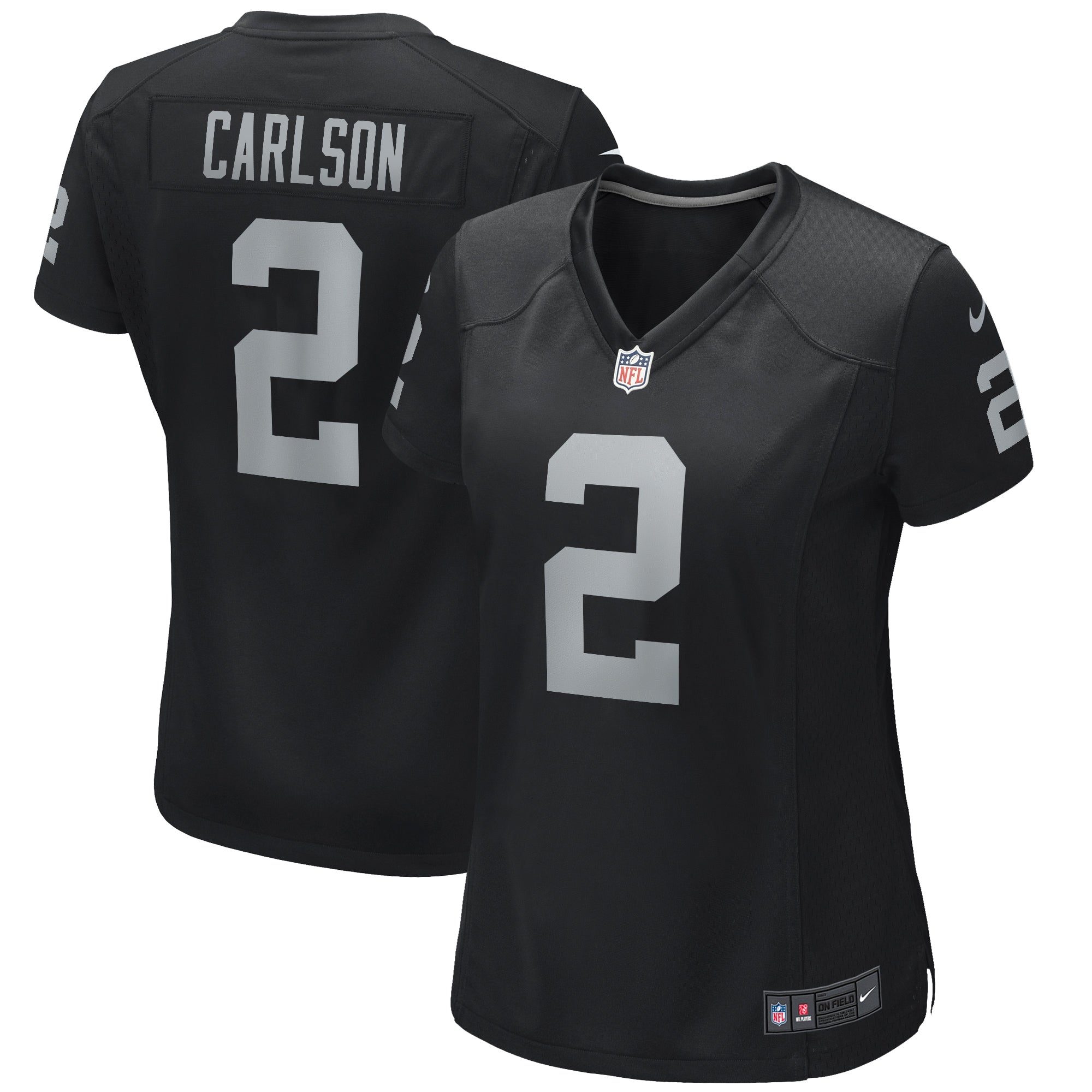 Daniel Carlson Las Vegas Raiders Nike Women s Player Game Jersey   Black