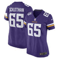 Women s Nike Austin Schlottmann Purple Minnesota Vikings Game Player Jersey