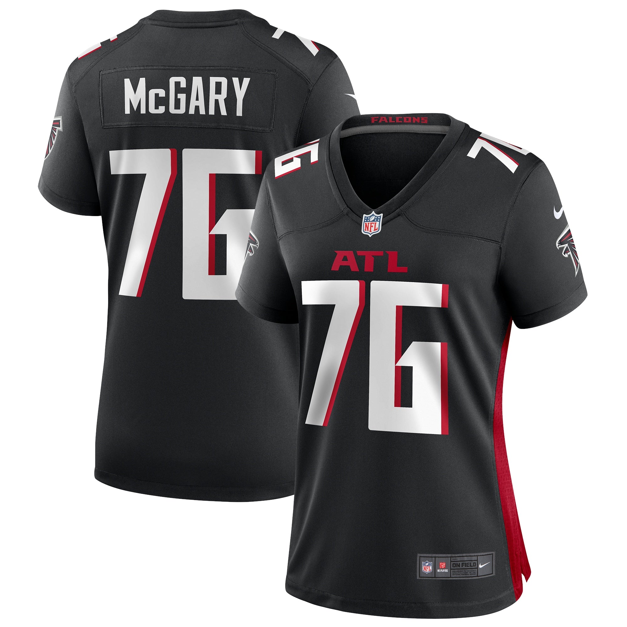 Kaleb McGary Atlanta Falcons Nike Women s Game Jersey   Black