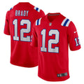 Tom Brady New England Patriots Nike Retired Game Jersey   Red