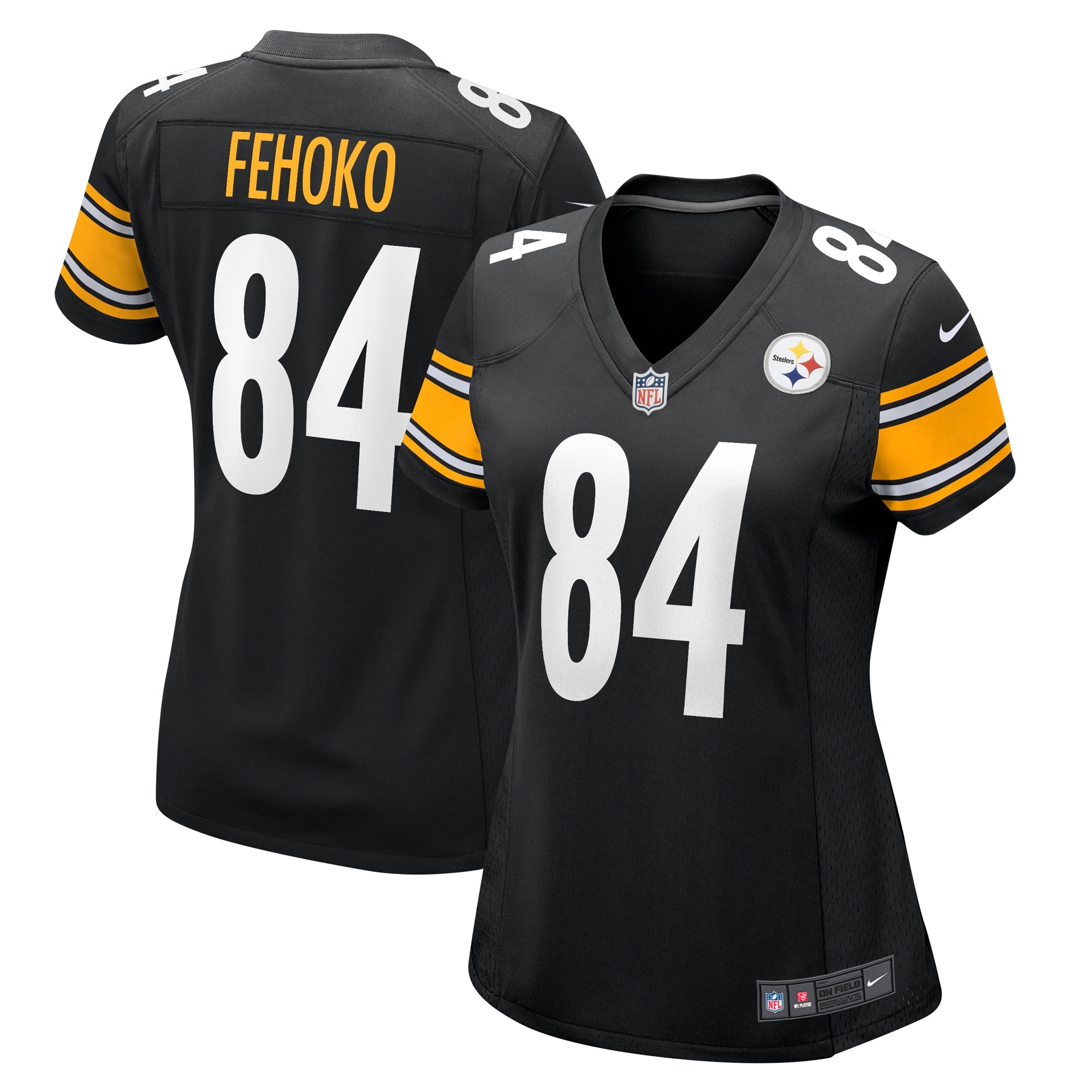 Breiden Fehoko Pittsburgh Steelers Nike Game Player Jersey   Black