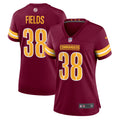 DaMarcus Fields Washington Commanders Nike Women s Home Game Player Jersey   Burgundy