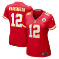 Montrell Washington Kansas City Chiefs Nike Women s Team Game Jersey    Red