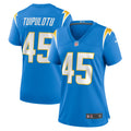 Tuli Tuipulotu Los Angeles Chargers Nike Women s Team Game Jersey   Powder Blue