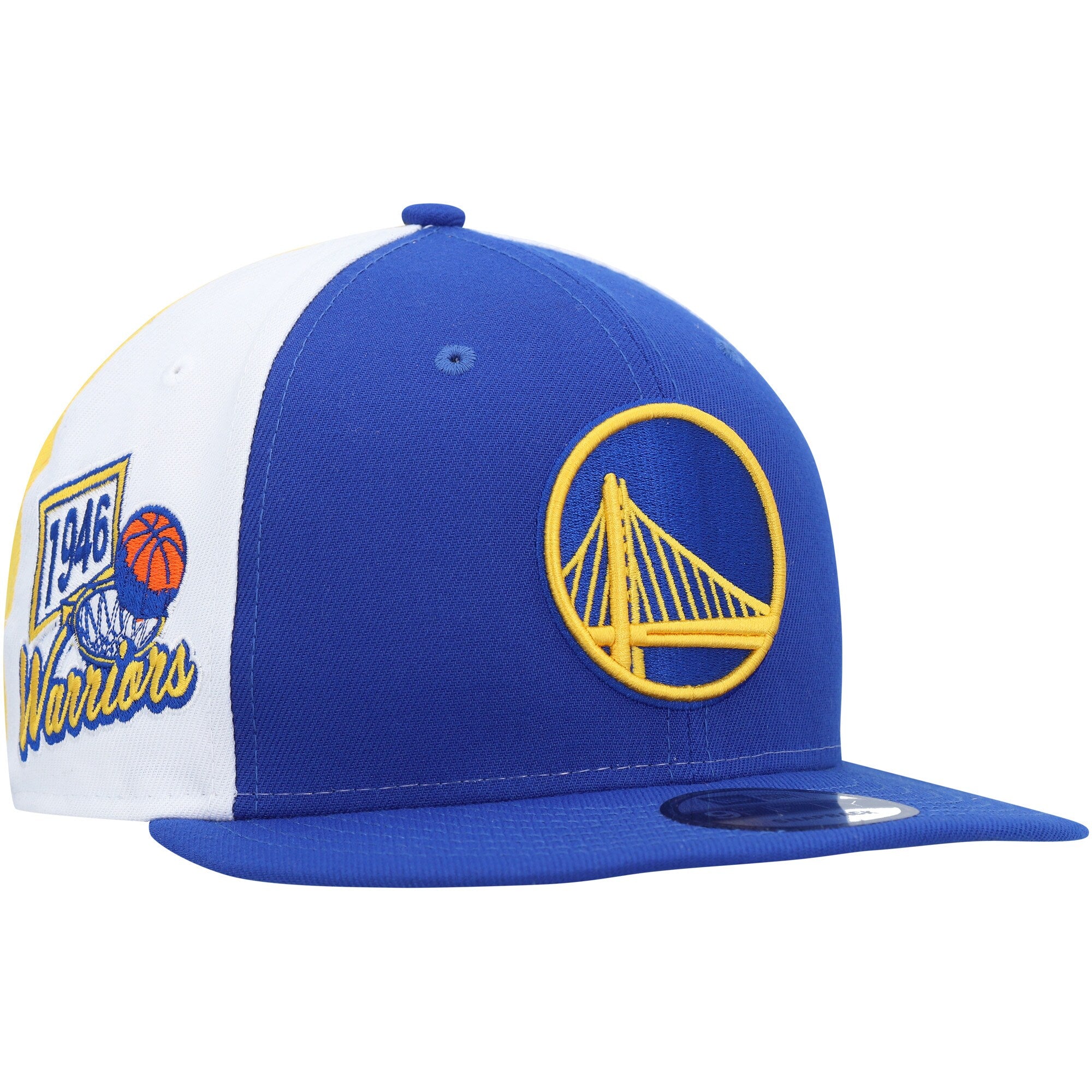 Golden State Warriors New Era Pop Panels 9FIFTY Snapback Hat - Royal