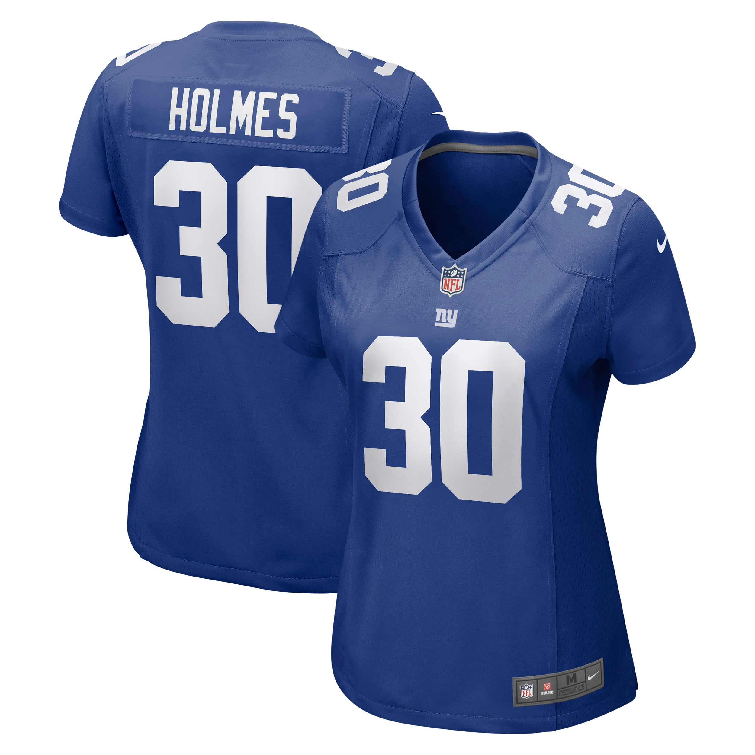 Women s Nike Darnay Holmes Royal New York Giants Game Jersey