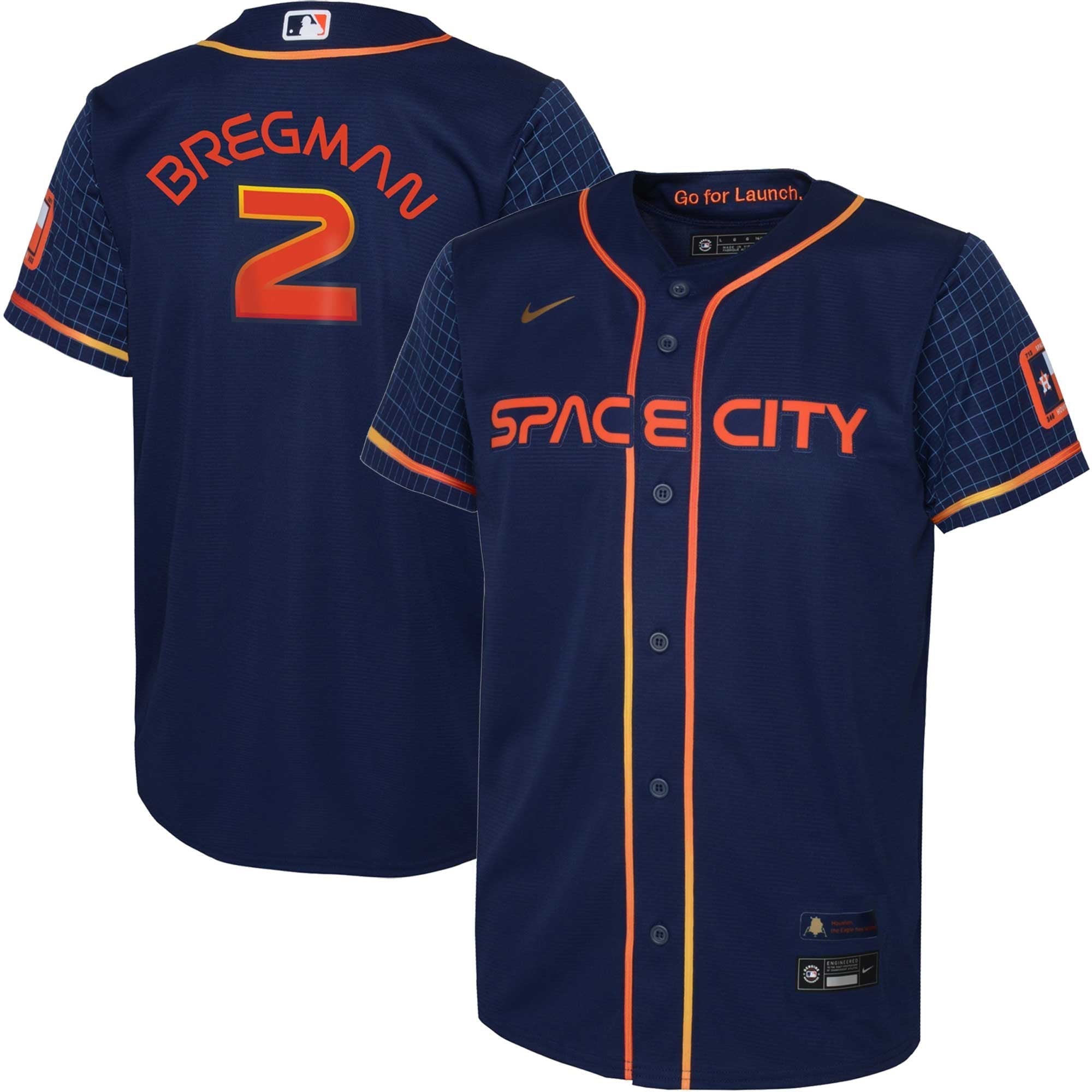 Infant Nike Alex Bregman Navy Houston Astros 2022 City Connect Player Jersey