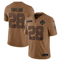 Jonathan Taylor Indianapolis Colts Nike 2023 Salute To Service Limited Jersey   Brown