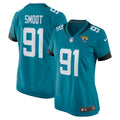 Dawuane Smoot Jacksonville Jaguars Nike Women s Game Jersey   Teal