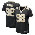 Payton Turner New Orleans Saints Nike Women s Game Jersey   Black