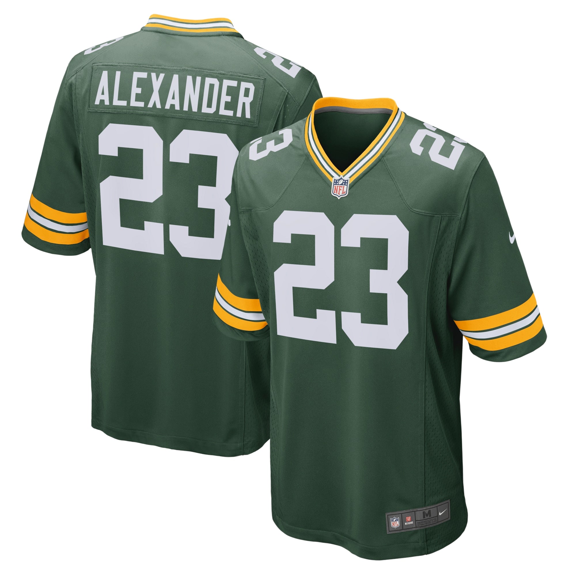 Jaire Alexander Green Bay Packers Nike Game Team Jersey   Green