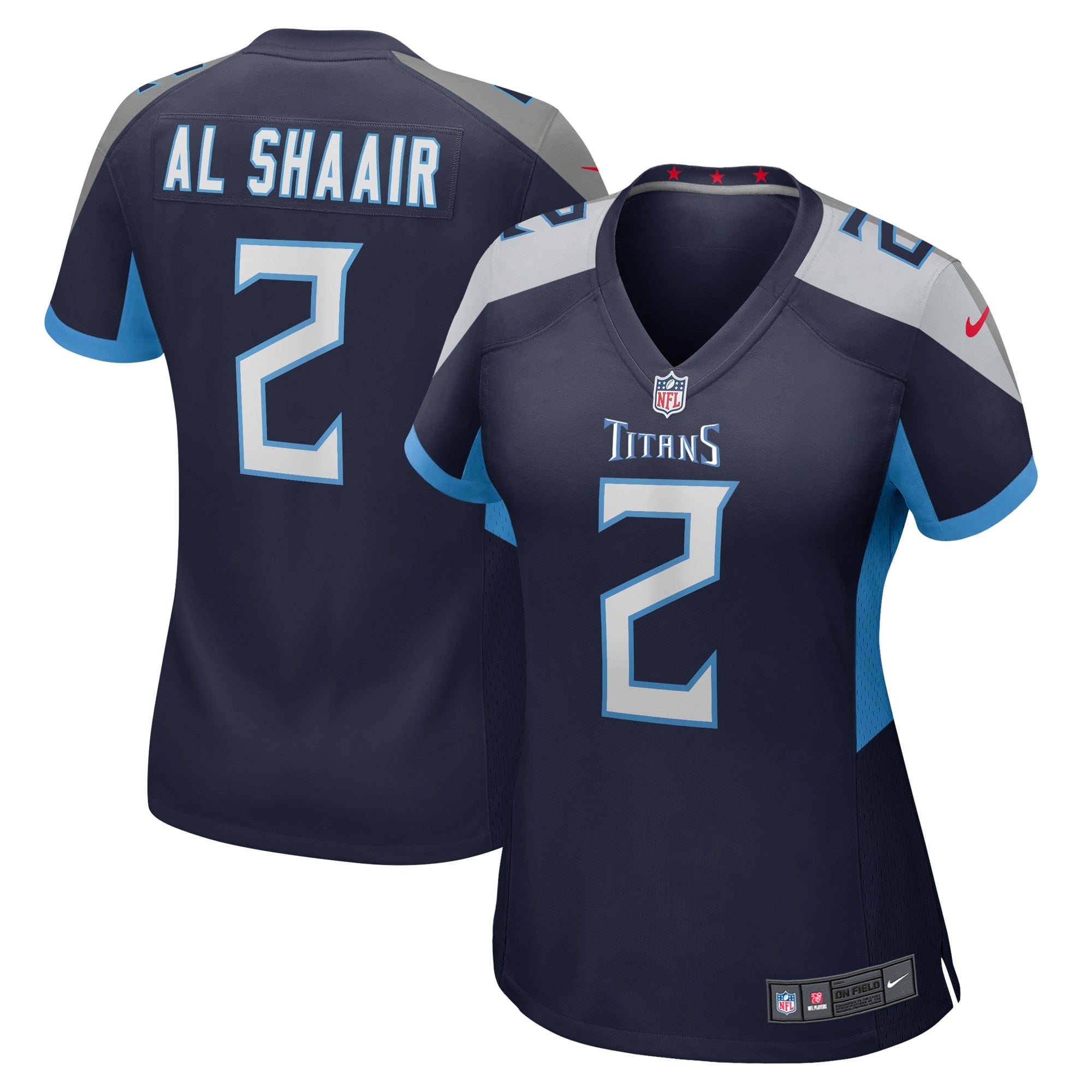 Azeez Al-Shaair Tennessee Titans Nike Women s Game Jersey   Navy