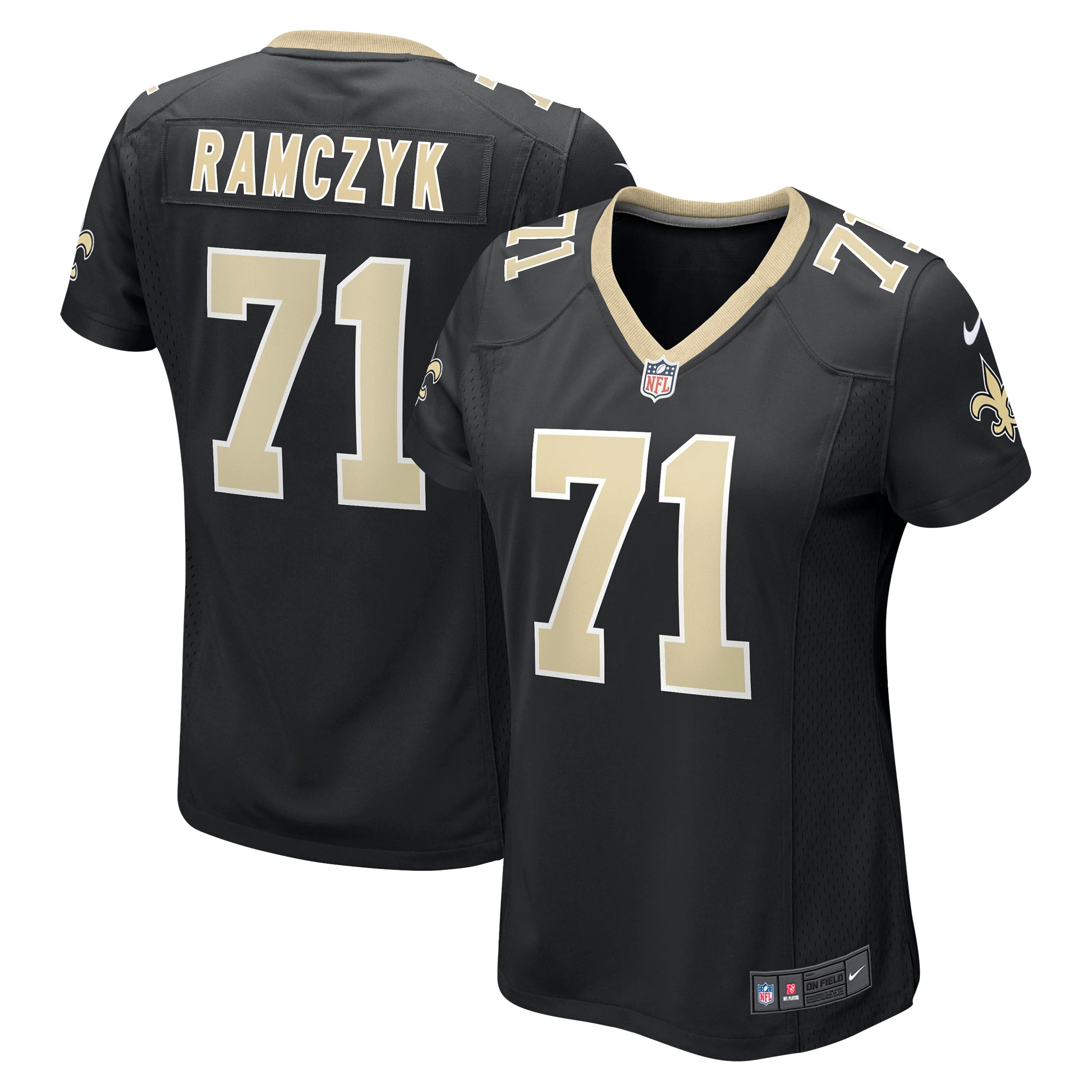 Ryan Ramczyk New Orleans Saints Nike Women s Game Jersey   Black