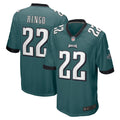 Kelee Ringo Philadelphia Eagles Nike Team Game Jersey   Midnight Green