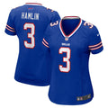Women s Nike Damar Hamlin Royal Buffalo Bills Game Jersey