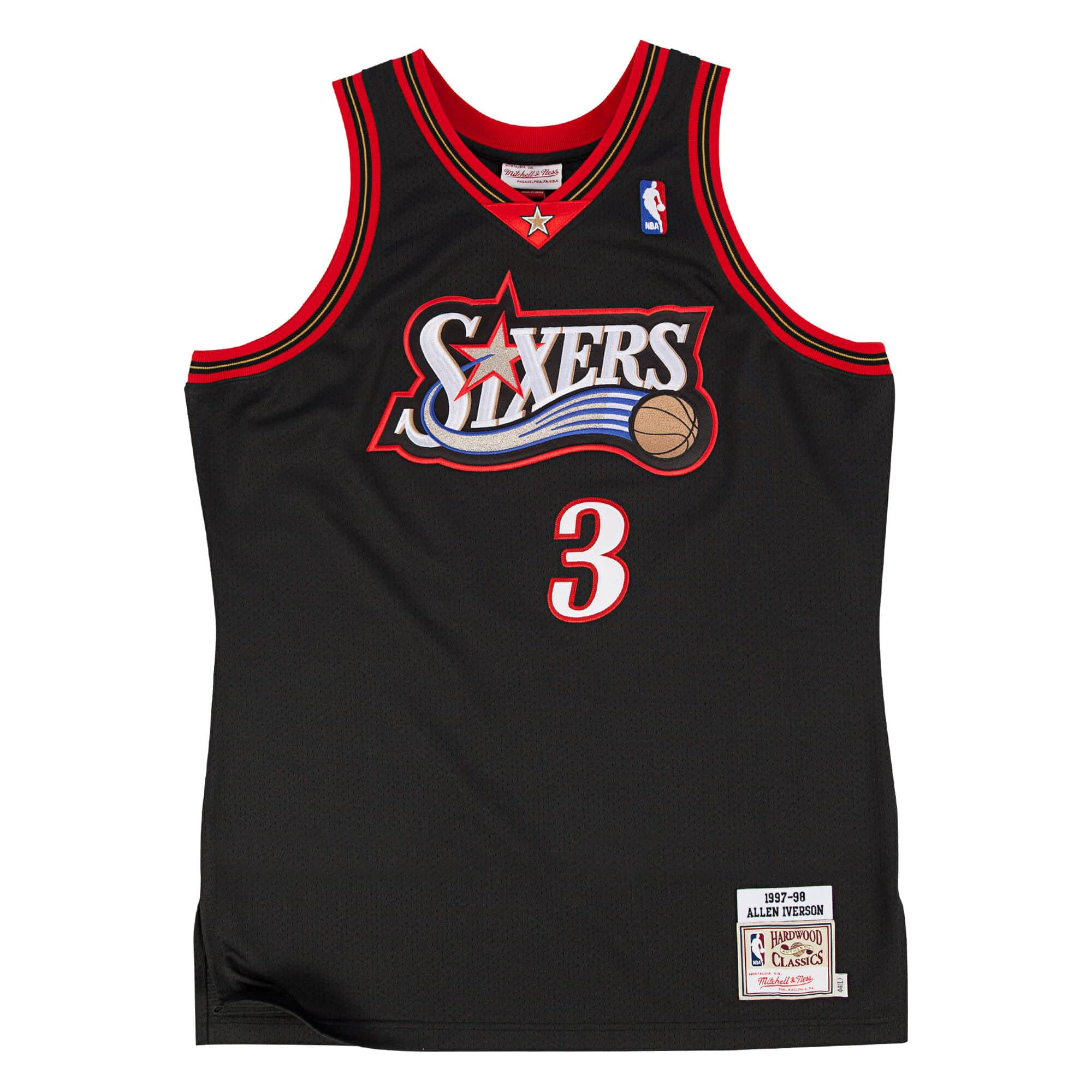 Allen Iverson 1997-98 Authentic Jersey Philadelphia 76ers