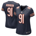 Women s Nike Dominique Robinson Navy Chicago Bears Game Player Jersey