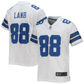 CeeDee Lamb Dallas Cowboys Nike Youth Game Jersey   White