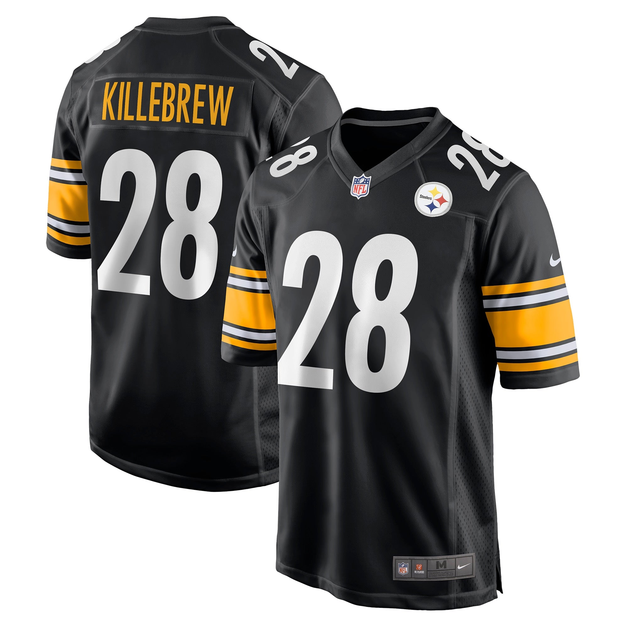 Miles Killebrew Pittsburgh Steelers Nike Game Jersey   Black